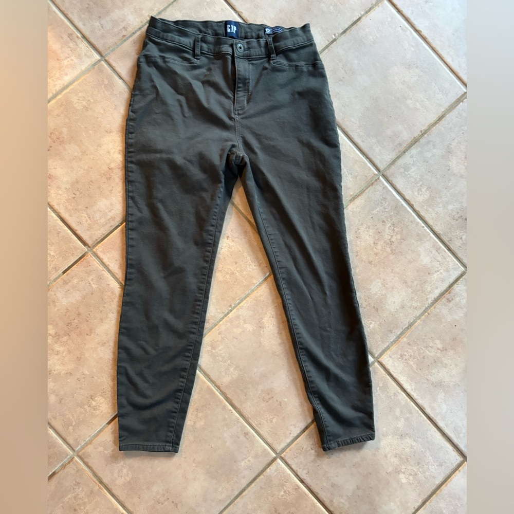 GAP Women's Charcoal Skinny Jeans
